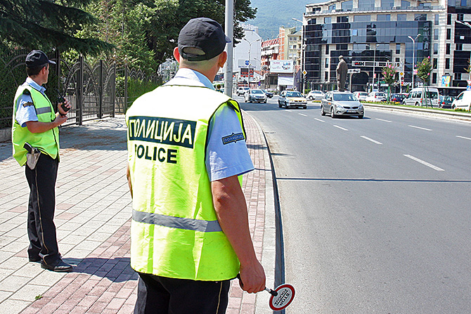 Полицијата работи „турбо“ – казни 339 возачи во Скопје за еден ден