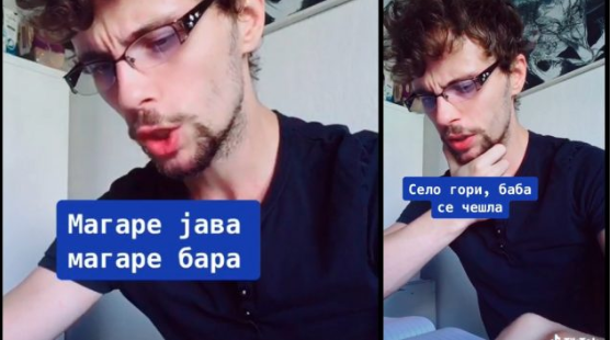 Англичанец се обидува да научи неколку македонски поговорки
