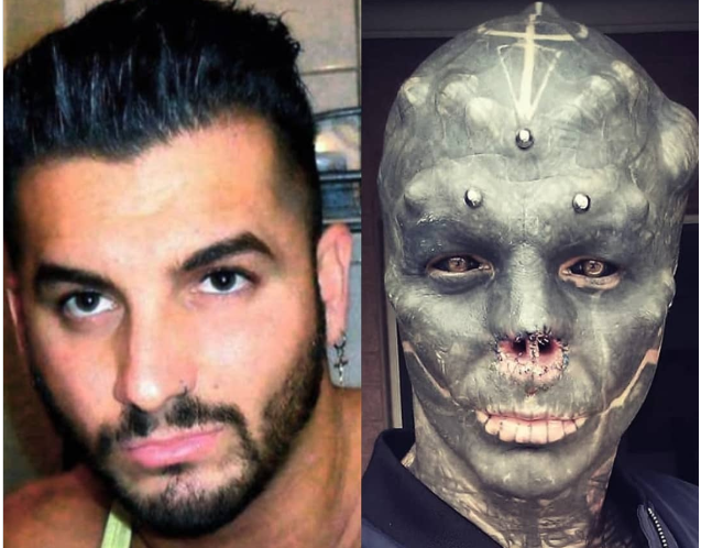 Потрошил илјадници евра за да изгледа како ,,алиен”,вели дека не е готов(ВИДЕО)