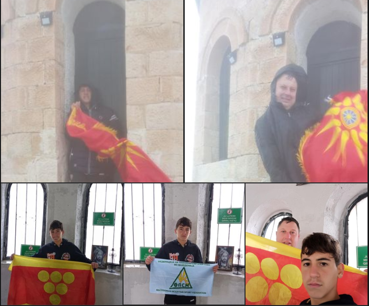 Младиот планинар Ване Бошев од Неготино по втор пат го искачи врвот Мали Томор во Албанија, во услови на невреме