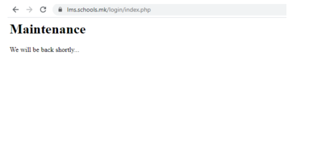 Порака која учениците, родителите и наставниците си ја разменуваат: „Системот е паднат, не можеме да се логираме!“