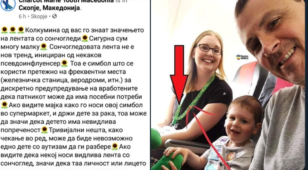 „Колкумина од вас го знаат значењето на лентата со сончогледи?“- Вреди да си прочитате