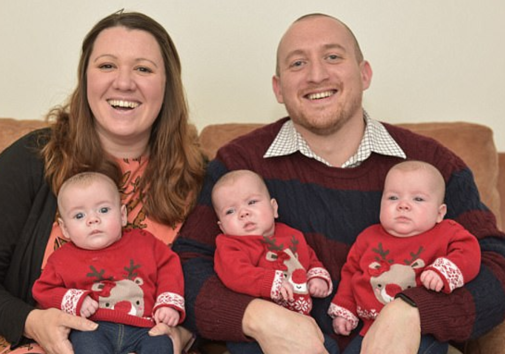 Божјо чудо: Брачниот пар кој со години не можеше да има деца, одеднаш доби тројка