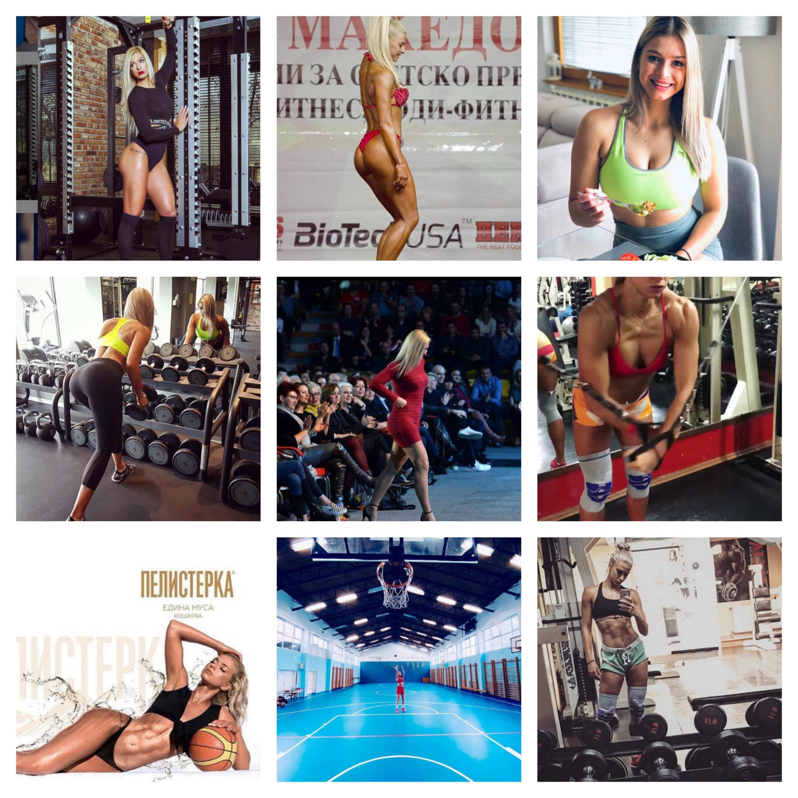 Таа е кошаркарка, бодибилдерка,бикини шампион, персонален тренер – Едина Муса има се