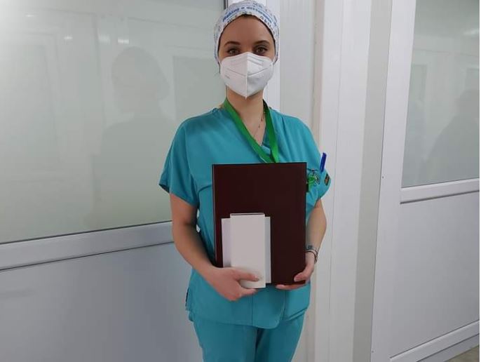 Викторија најдобра медицинска сестра во 2020 на Клиниката за пулмологија