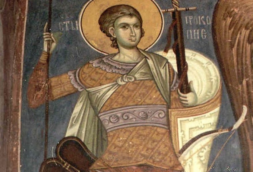 СВ. ГОРДИЈ: Беше офицер во римската војска, но кога почна гонењето на христијаните го фрли чинот и замина во Синајската пустина