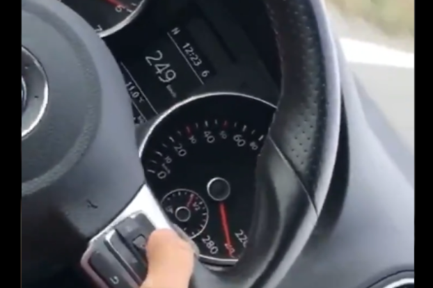 Boзeл 249 км нa час Teтово – Скопје сe снимал на Тик-Ток