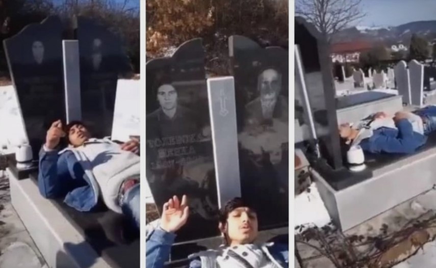 Вандализираат гробови и се снимаат на Тик-Ток (Видео)