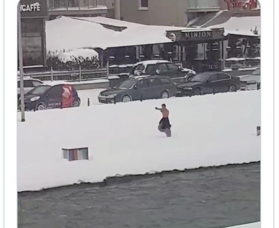 Ретка снимка од гостиварскиот Роки Балбоа