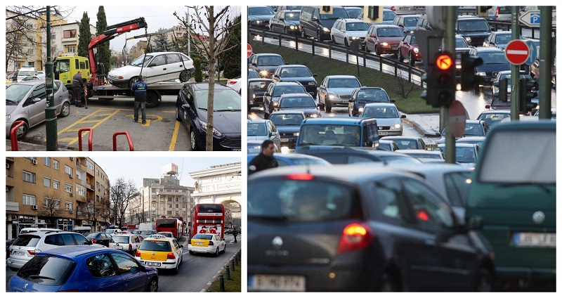 Сообраќајната (не)култура ли предизвикува хаос во Скопје, 198 казни за паркинг само во Центар