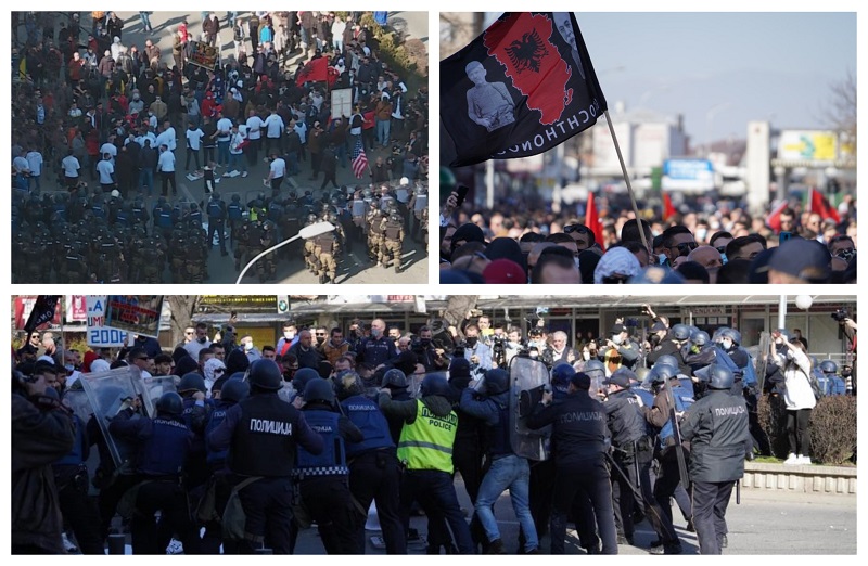 Се скандираше „Голема Албанија“,Скопје како воена зона