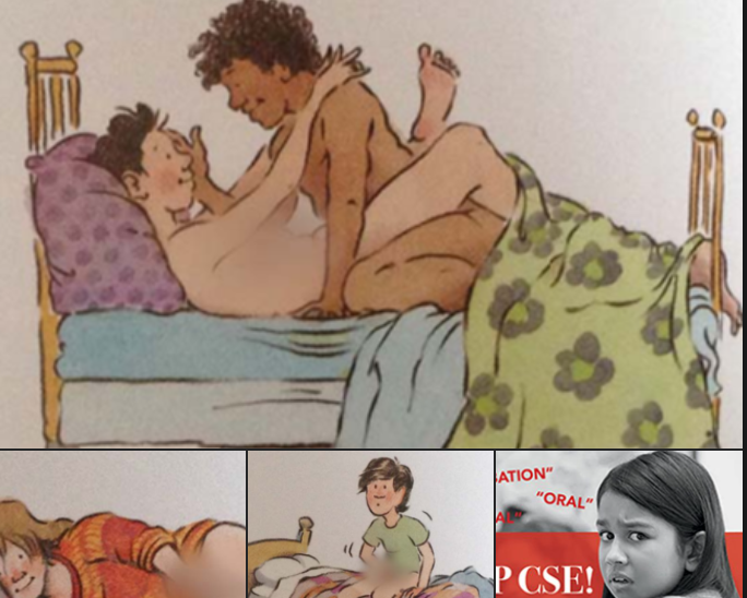 Шокантни фотографии за Cекcуално образование на ученици (Фото)