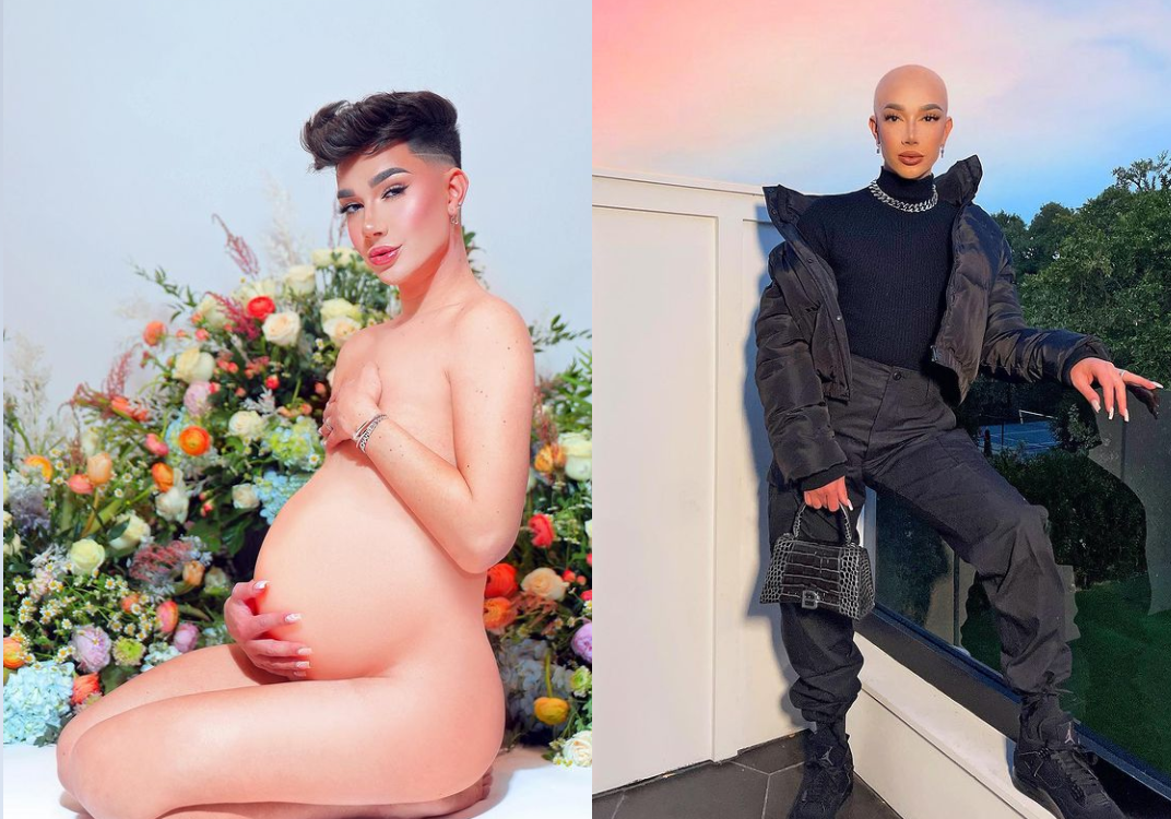 Светот забега .. Познатиот Џејмс Чарлс објави фотографија во која позира со труднички стомак