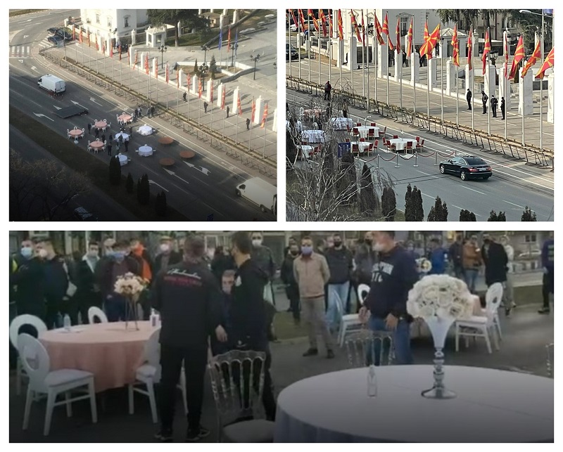 Кафана се отвори пред Влада (Фото и Видео)