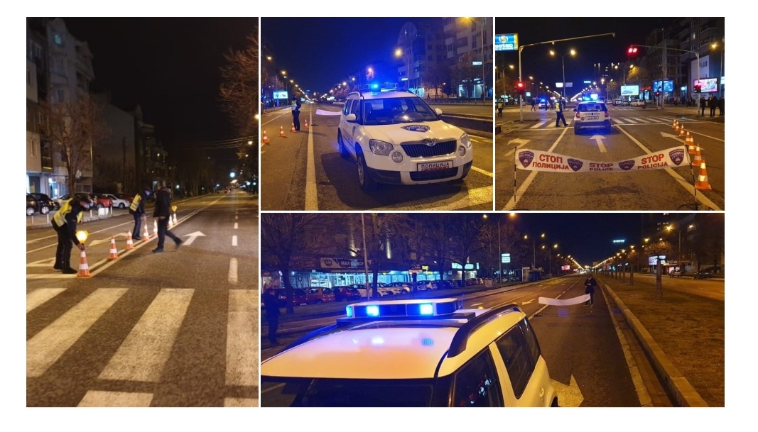 Празни улиците низ Скопје, парична казна или затвор до една година за оние кои нема да го почитуваат полицискиот час