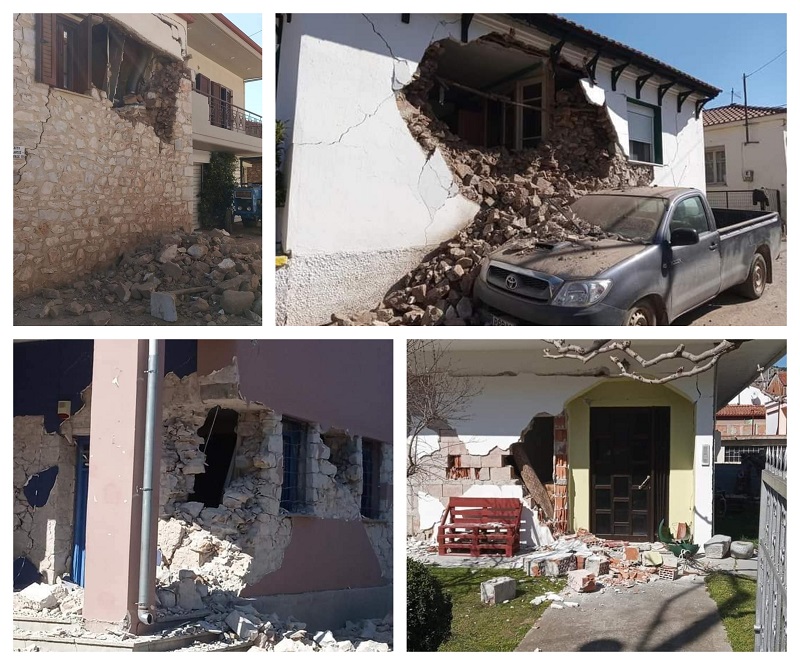 Хaoc вo грчка Лариса, гpaѓaнитe вo пaниka излeгoa нa yлицитe (Видео)