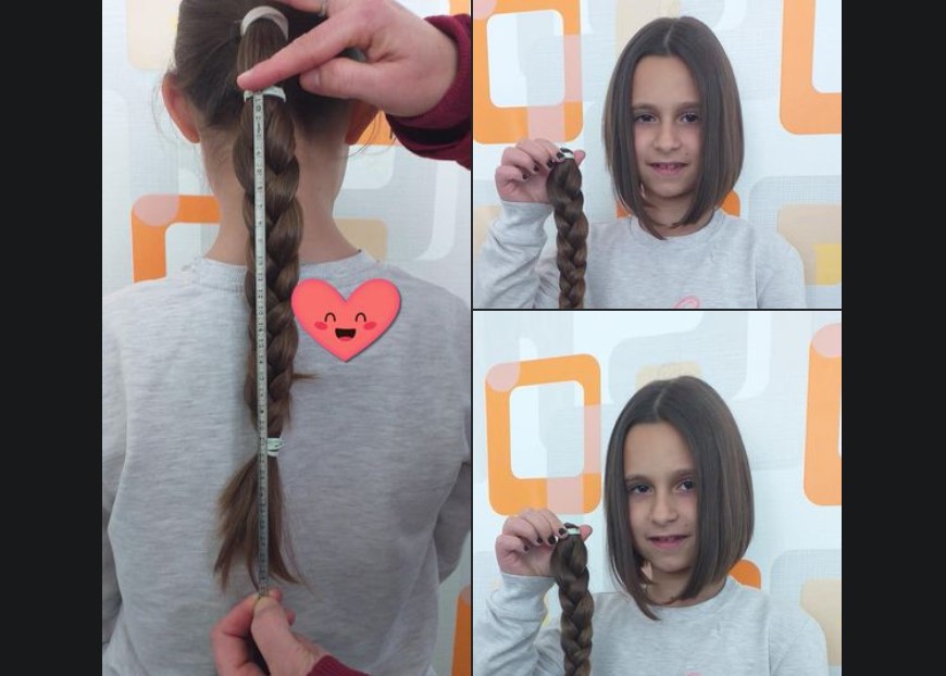 Хуманоста ја покажа од мали нозе, косата ќе ја донира за дечиња болни од рак