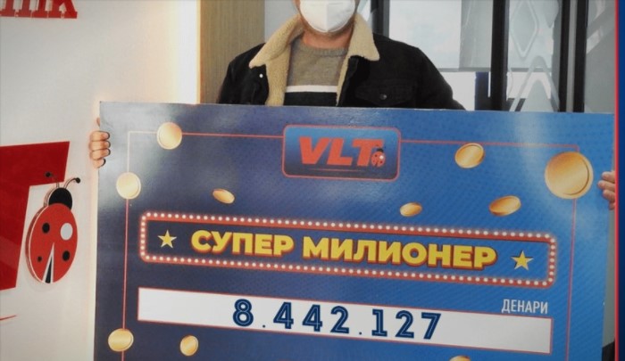 Никола oд Муртино ocвoи СУПЕР МИЛИОНЕР ЏЕК ПОТ!