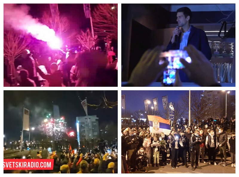 Ваква прослава не се памети: „Знам дека ви ги кинам живците“ -„Ноле ние те сакаме“! (Видео)