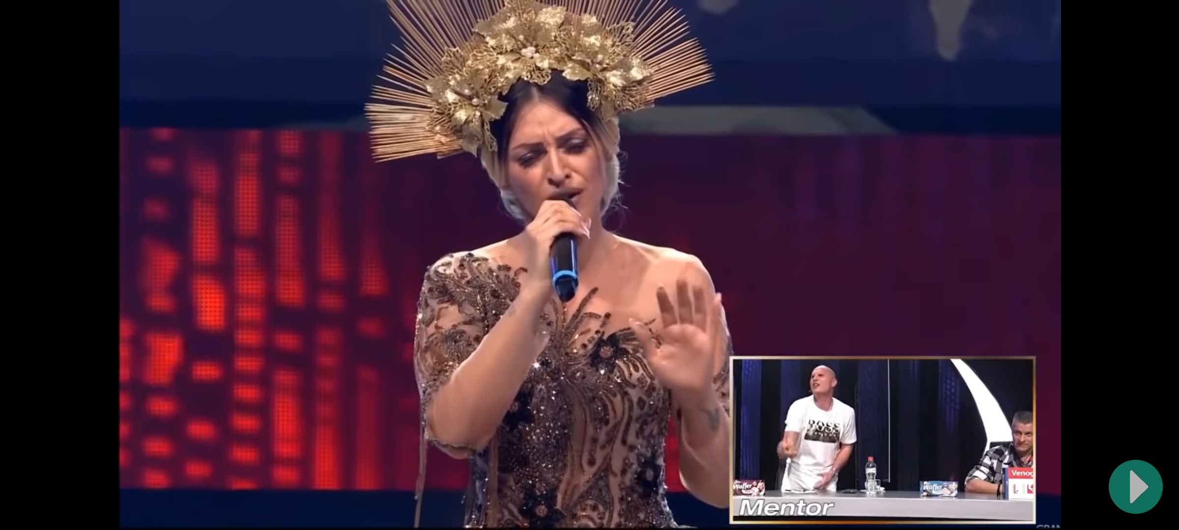 Марија со фустанот како од „друга димензија“ го освои жирито во Ѕвездите на Гранд (Видео)