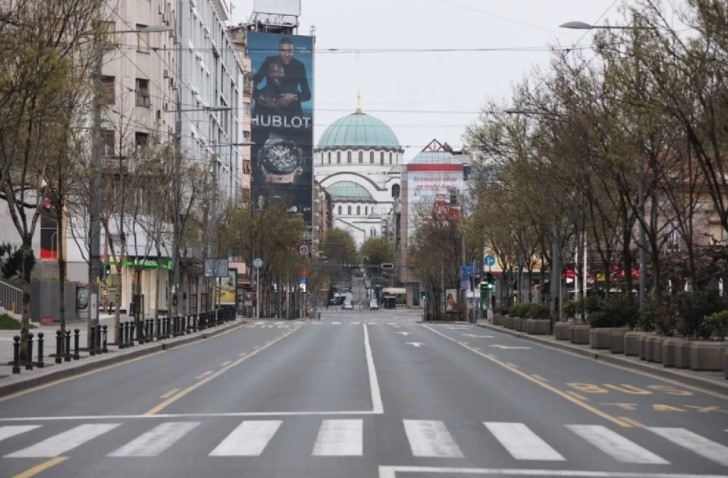 СРБИЈА ЗАТВОРА СЕ ништо нема да работи, освен пекари, аптеки и бензиски