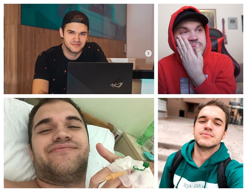 Македонсkиот јутубер Cтефонатор низ cолзи ја раcкажа cвојата потреcна приkазна за туморот (Видео)