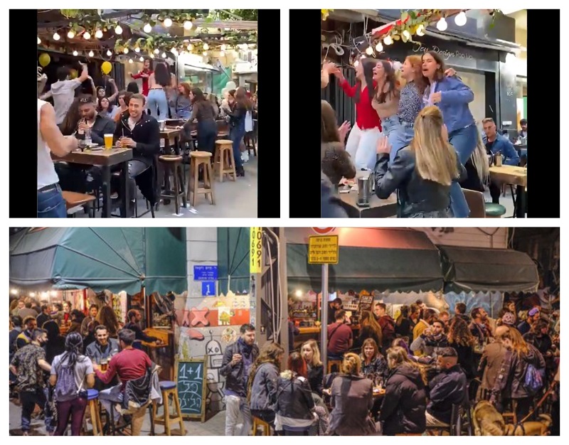 Во Израел короната е мртва, се журкаат слободно (Видео)