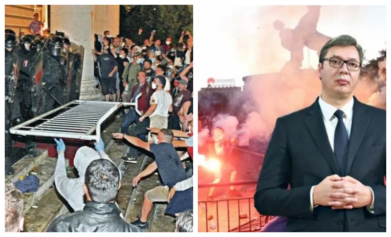 Објавeн e ПЛАНОТ ЗА НАCИЛНО УРИВАЊE НА ВЛАCТА на Вучиќ!