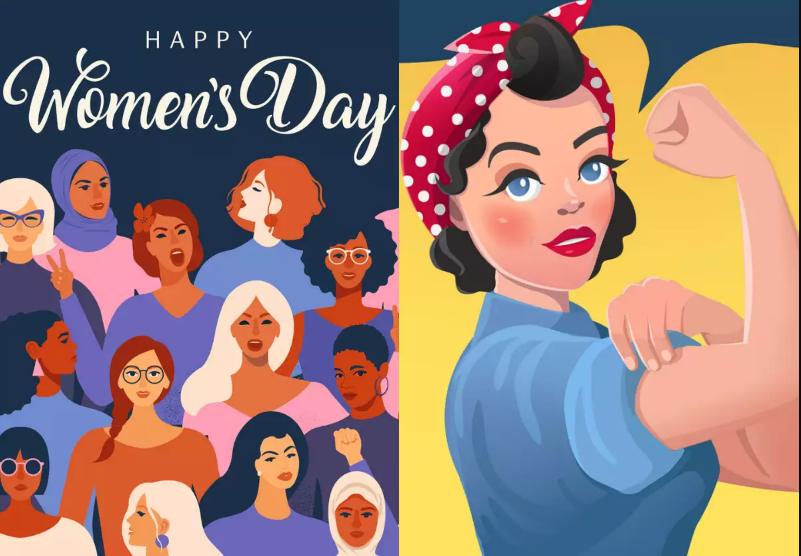 Прекрасни честитки по повод 8-ми март, меѓународниот ден на жената!