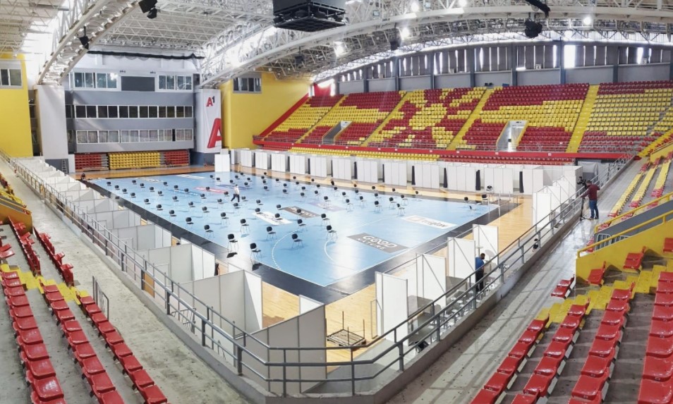 48 позиции во „Борис Трајковски“ од 08 до 20 часот по 5.000 лица дневно ќе се вакцинираат