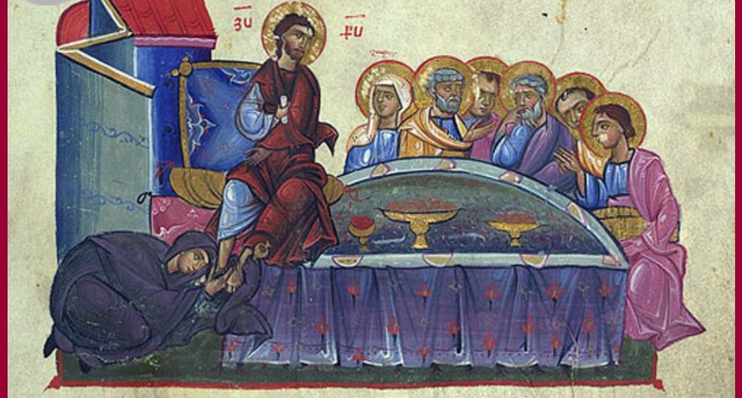 Велика Среда: Помазувањето на Христа со скапоцено миро