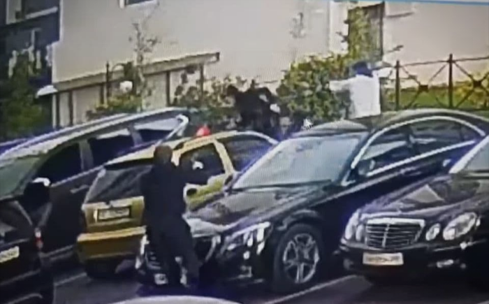 Ова е моментот на пукањето врз украинскиот водач на „Кавачкиот клан“ – пука мафијашот на кого МВР му издало македонски пасош (ВИДЕО)