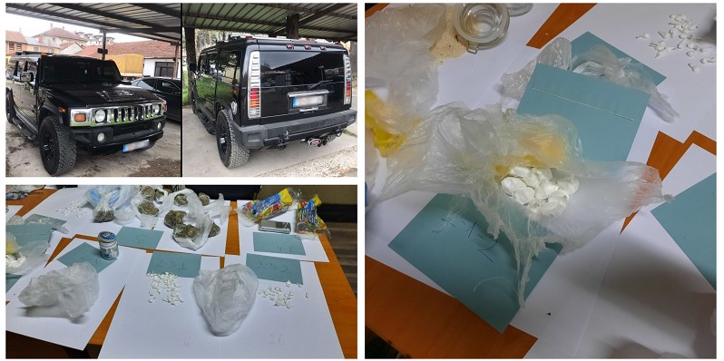 Запленет кокаин во тетовско, приведен дилер (Фото)