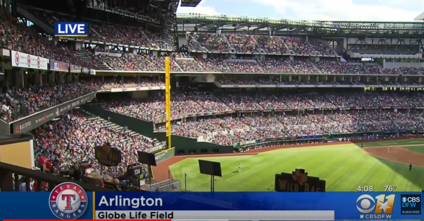 Текcac ренџери со 40 000 гледачи полн стадион ја почнаа сезоната (Видео)