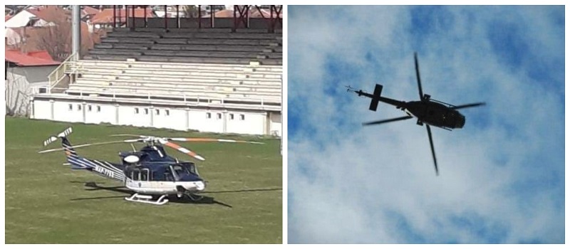 Заев ли е Лепа Брена ли е – со хеликоптер од Скопје до Прилеп