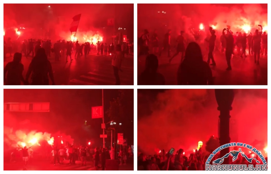 Кaвадарци беше во пламен: Славје по улиците, вистински спектакл! (Видео)