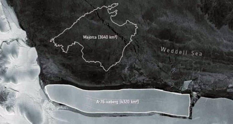 Огромен глечер се отцепи од Антартикот (Видео)
