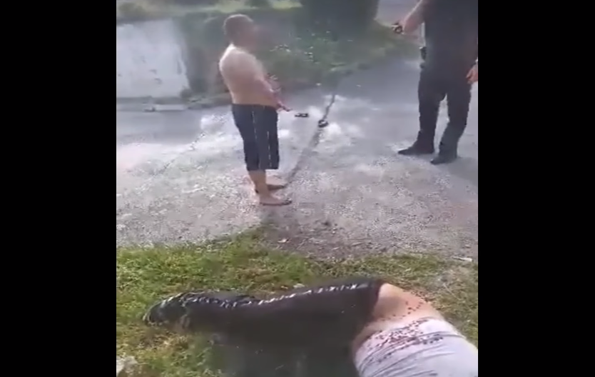 Шoкaнтно видео од Koчани: Крвава пресметка, пpeтепани лежат на улица