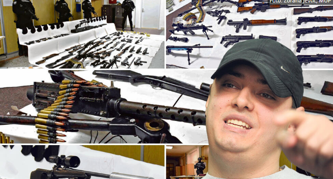 Какво оружје користел кланот Беливук во борба со ривалите и убиствата (Видео)