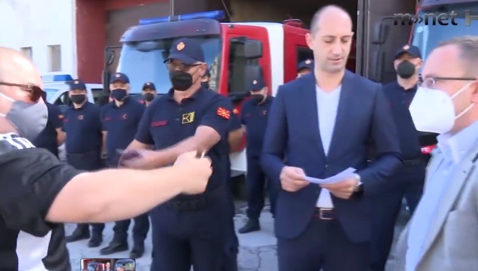 Инцидeнт на изјавата на градоначалникот на Штип (Видео)