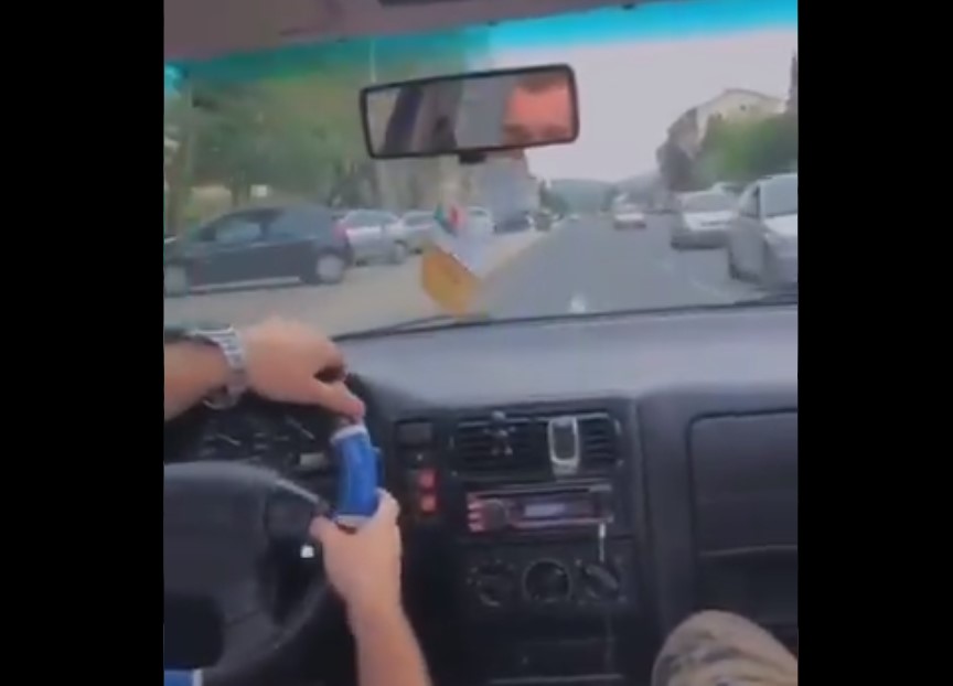 „Фраеров“ вози во обратна насока среде Ѓорче (Видео)