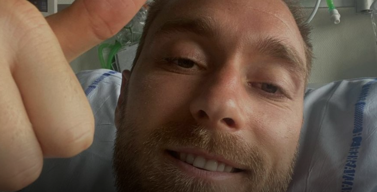 Ериксен од болница: Добар сум, ќе навивам за Данска, момци играјте за цела нација