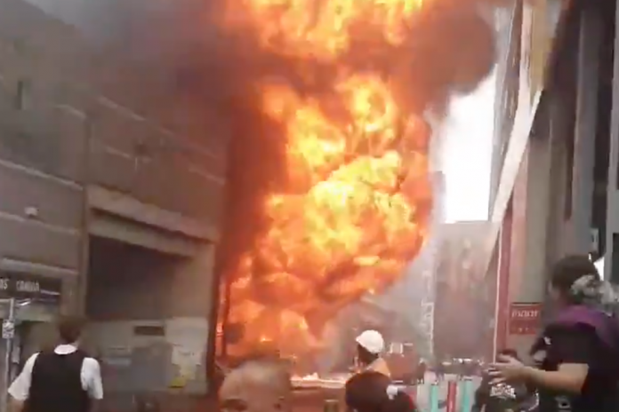 Видео од страшната експлозија во Лондон (Видео)