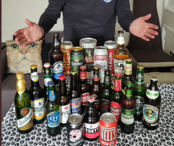 Англичанец набавил 24 пива, од секоја земја учесник на ЕП по едно, има и Скопско (ФОТО)