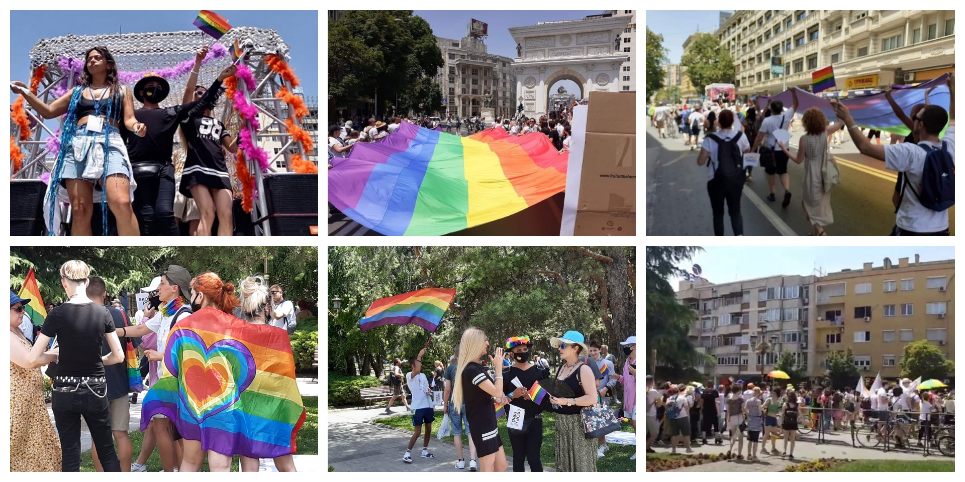 Втора парада на гордоста денеска во Скопје (Фото и Видео)