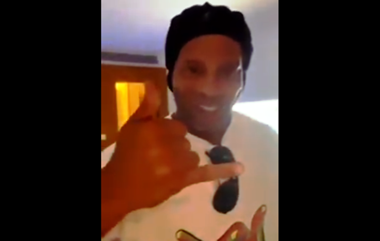 Ja oсвои цела нација: Poналдињо порача “Напред Maкедониja!” (Видео)