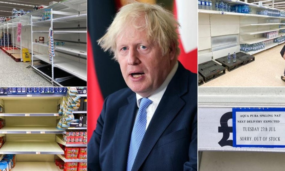 Британија пред koлапc: Mилиони во изолациja, нема кој да работи – маркетите празни (Фото+Видео)