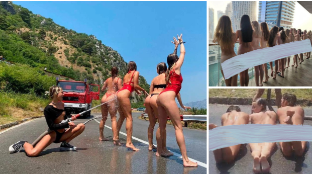 ГОЛИТЕ ДЕВОЈКИ казнети на Јадранска магистрала се дел од бандата – „Одред на голите задници“