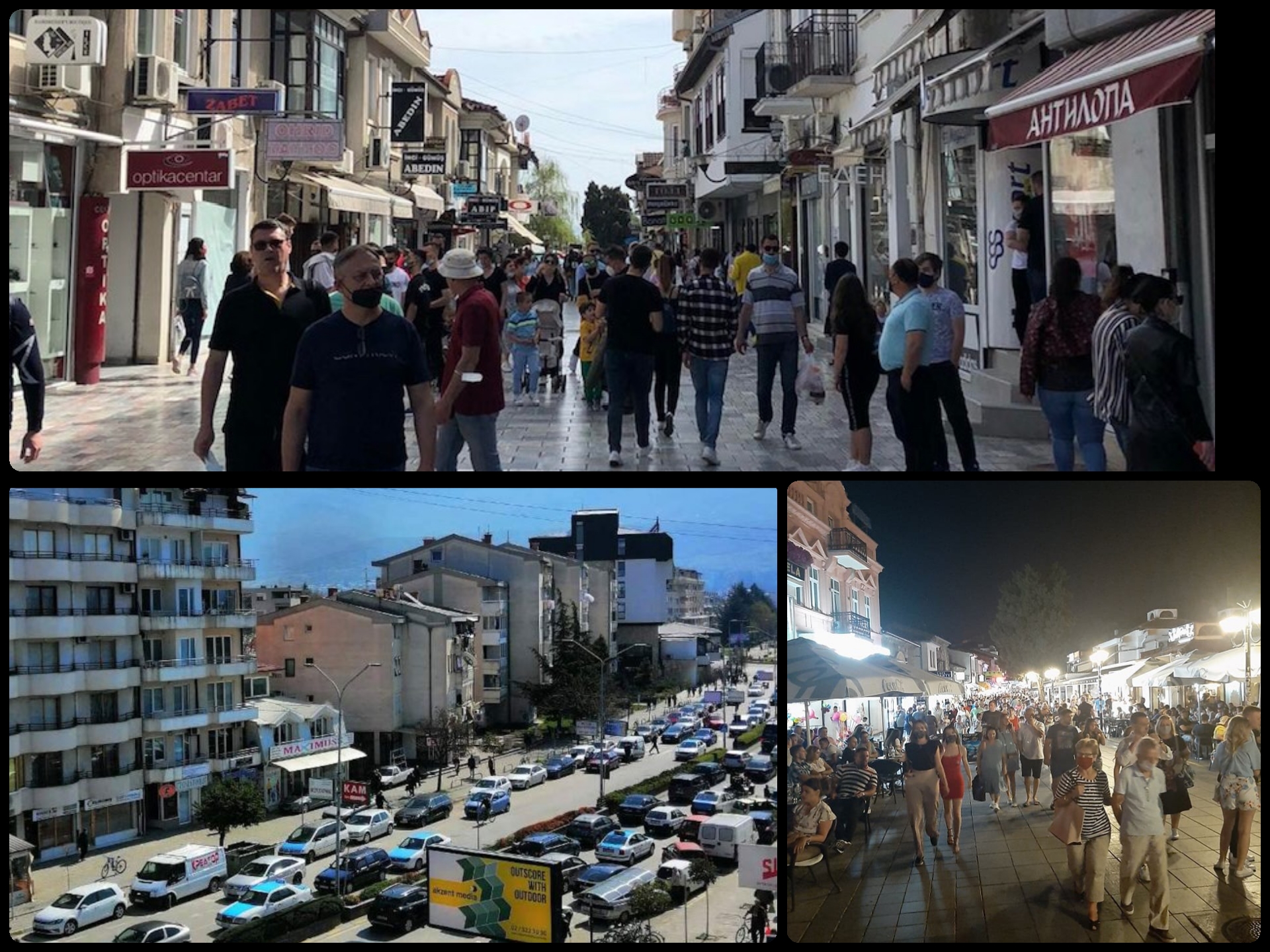 ШПИЦОТ НА СЕЗОНАТА НАПРАВИ ВИСТИНСКИ ХАОС – во Охрид врие од туристи, домаќините не можат да постигнат