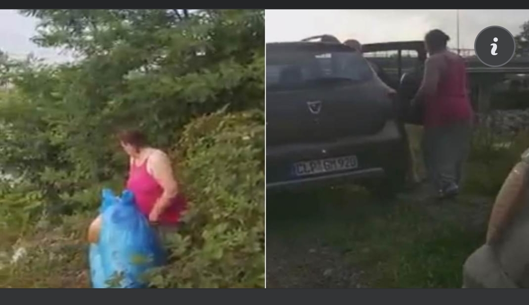 Фрлаат купишта ѓубре во реката, еден човек ги фати: ‘Така фрлате во Германија?